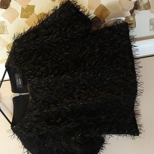 Glitter fury crop top